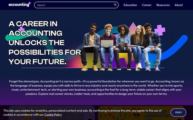 Screenshot of joinaccountingplus.com