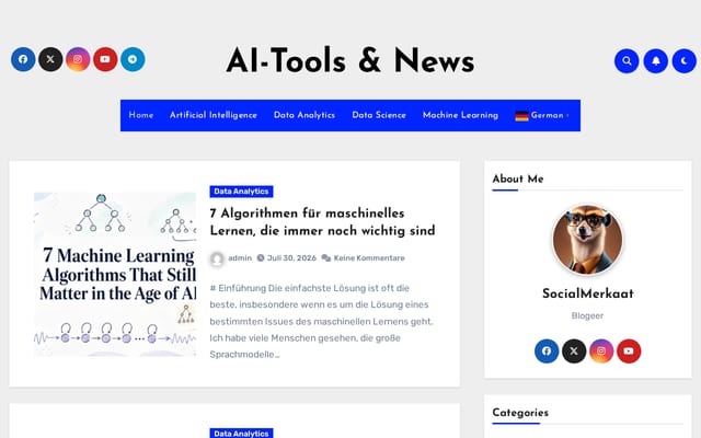 Screenshot of chatgpz.de