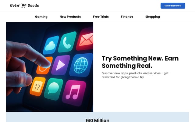 Screenshot of getngoods.com