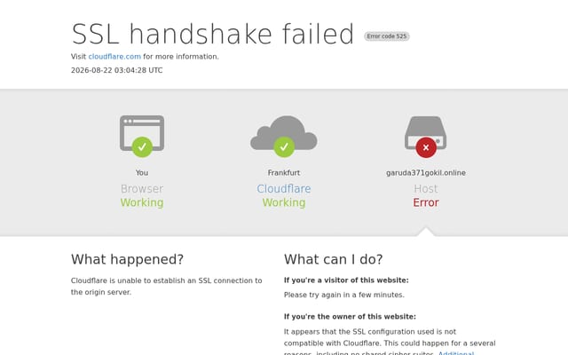 Screenshot of garuda371gokil.online
