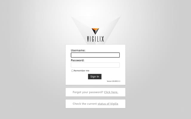 Screenshot of vigilix.net