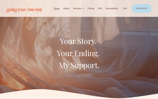 Screenshot of goingyourownway.com