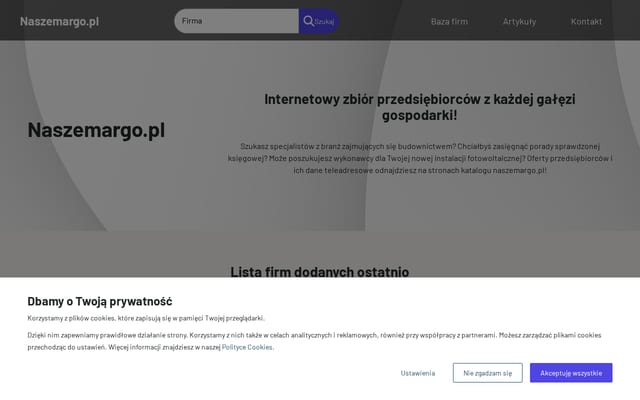 Screenshot of naszemargo.pl