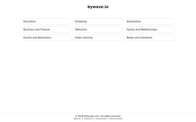 Screenshot of bywave.io