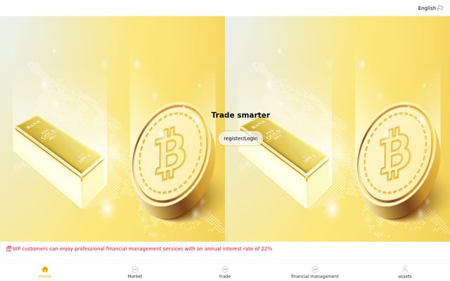 Screenshot of binanceii.com