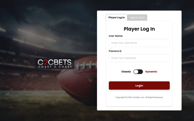 Screenshot of c2cbets.com