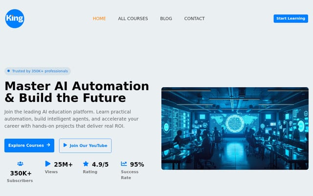 Screenshot of nwking.org