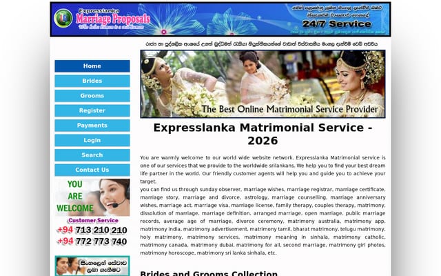 Screenshot of proposalmarriage.com