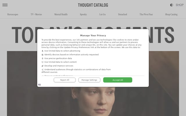Screenshot of thoughtcatalog.com