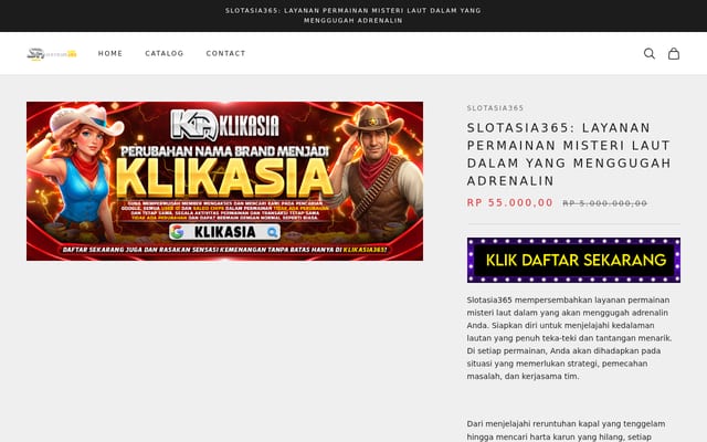 Screenshot of slotasia365.com
