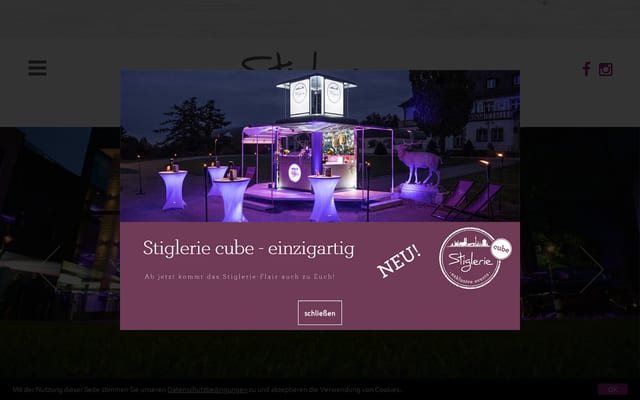 Screenshot of stiglerie.de