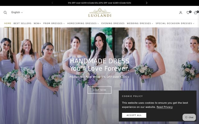 Screenshot of luolandi.online