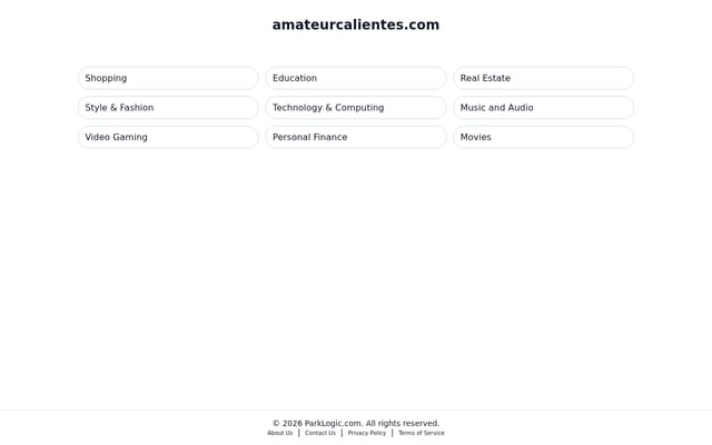 Screenshot of amateurcalientes.com