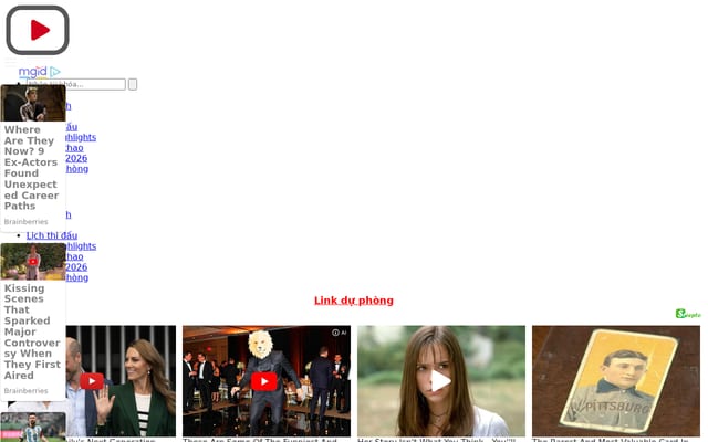 Screenshot of livethethao.com