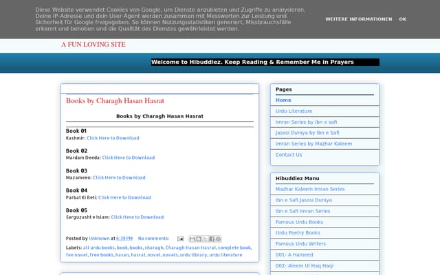 Screenshot of hibuddiez.blogspot.com