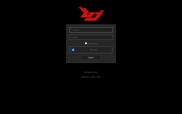 Screenshot of bj-share.info