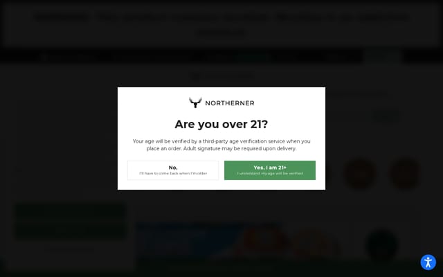 Screenshot of northerner.com