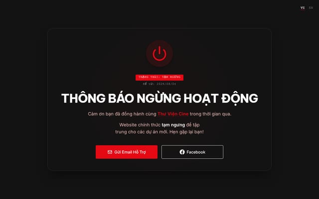 Screenshot of thuviencine.com