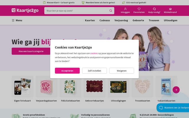 Screenshot of kaartje2go.be