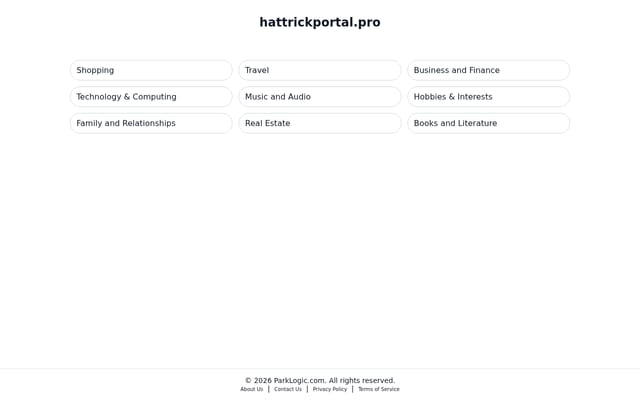 Screenshot of hattrickportal.pro