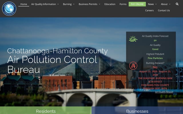 Screenshot of apcb.org