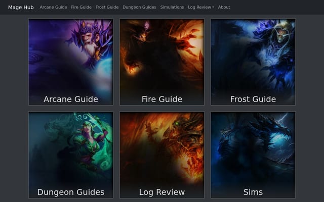 Screenshot of mage-hub.com