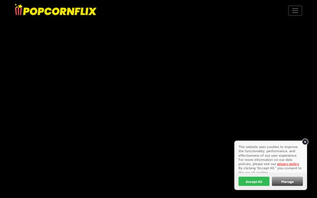 Screenshot of popcornflix.com