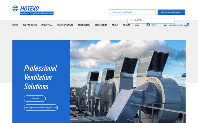 Screenshot of motexocn.com