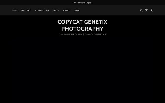 Screenshot of copycatgenetixx.com