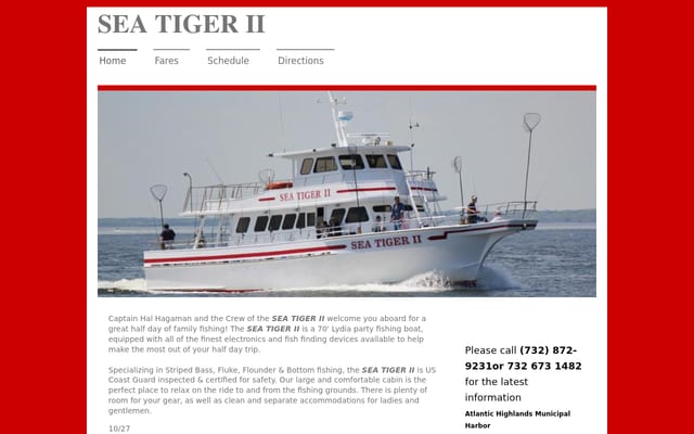 Screenshot of seatiger2.com