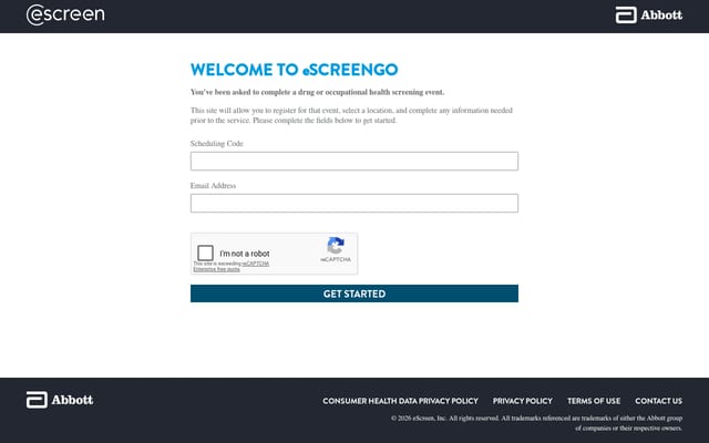 Screenshot of escreengo.com