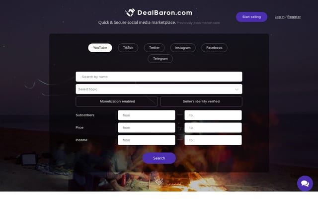 Screenshot of accs-market.com