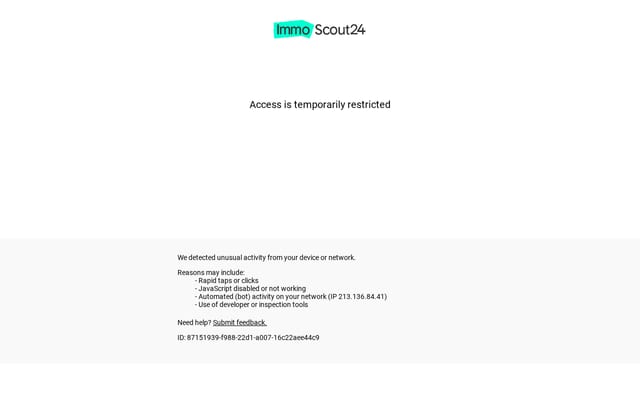 Screenshot of immoscout24.ch