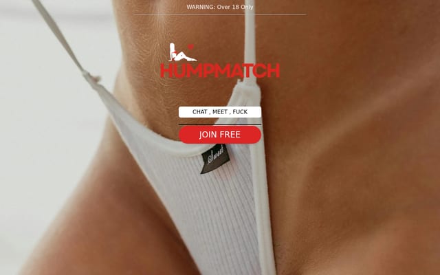 Screenshot of humpmatch.com
