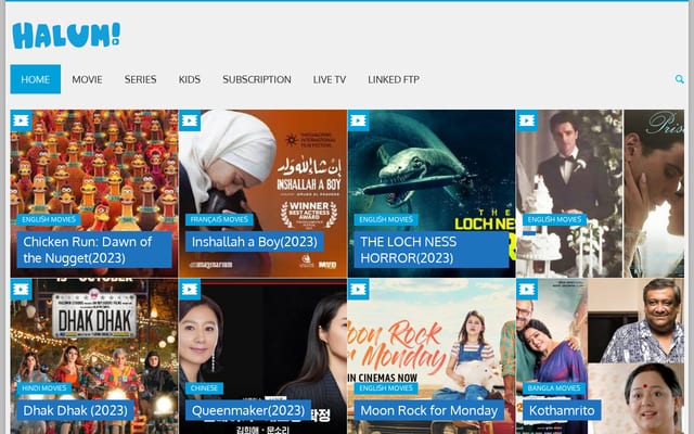 Screenshot of halum.net