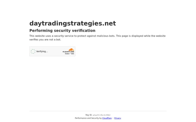 Screenshot of daytradingstrategies.net