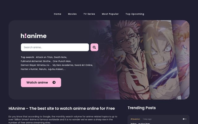 Screenshot of hianimes.tv