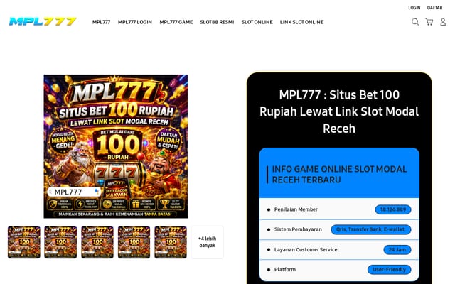 Screenshot of mpl777.net