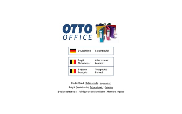 Screenshot of otto-office.com