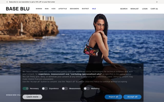 Screenshot of baseblu.com