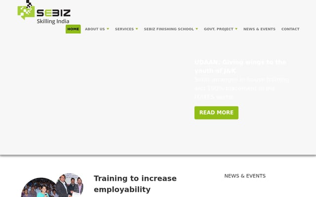 Screenshot of sebiz.net