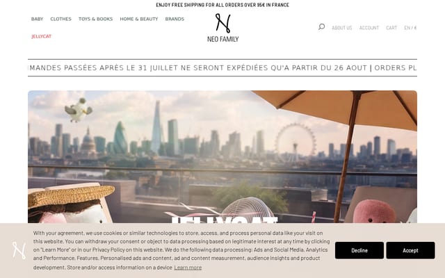 Screenshot of neofamily.eu