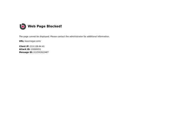 Screenshot of kavenegar.com