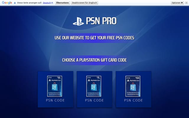 Screenshot of psnpro.net