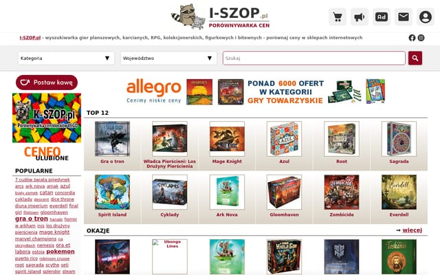 Screenshot of i-szop.pl