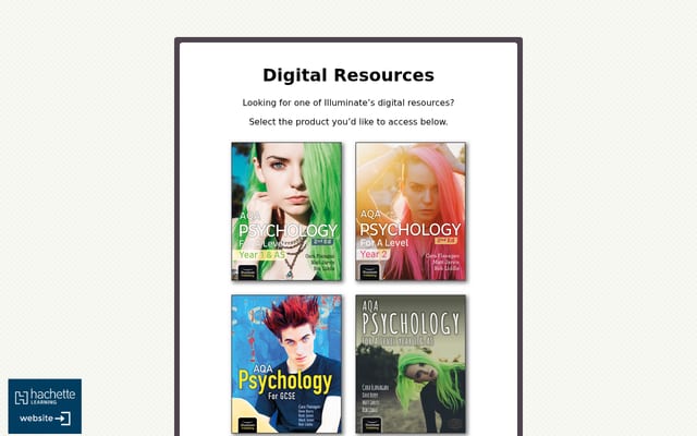 Screenshot of illuminate.digital