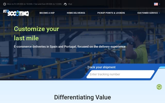 Screenshot of ecoscooting.com