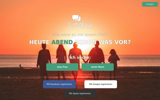Screenshot of linduu.com