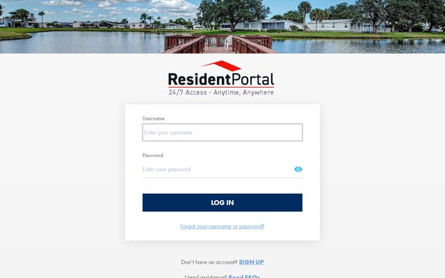 Screenshot of communityresport.com