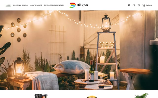 Screenshot of diikon.com